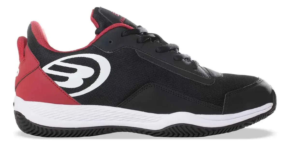 Bullpadel Bowi Negro-Rojo
